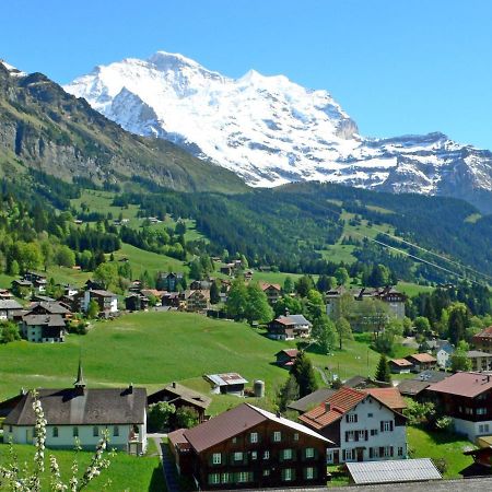 Apartment Rustica By Interhome Wengen Exteriör bild